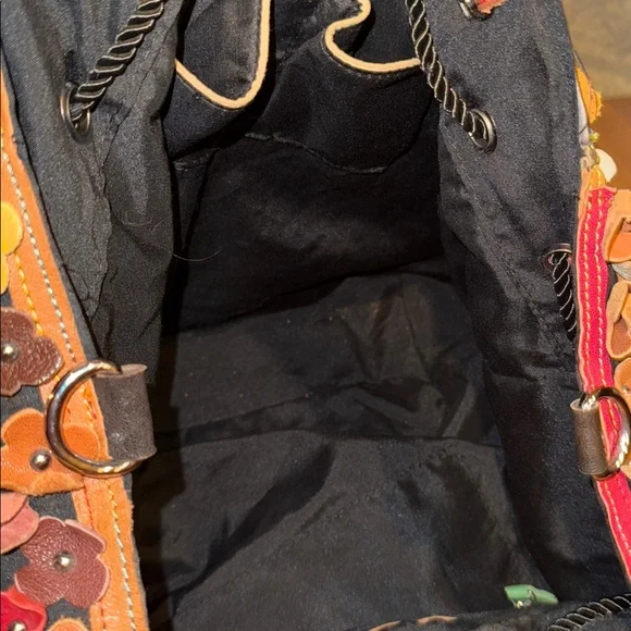 Floral Multicolor Women's Boho Bag - Picture 7 of 10